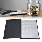 Coin Collection Book 250 Pocket Commemorative Coin Collecting Holder Storage Album Book for HomeRed