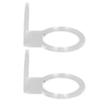 2Pcs Small Ball Stand Acrylic Sturdy Durable High Stability Sport Ball Display Rack for Tennis Softball BaseballTransparent