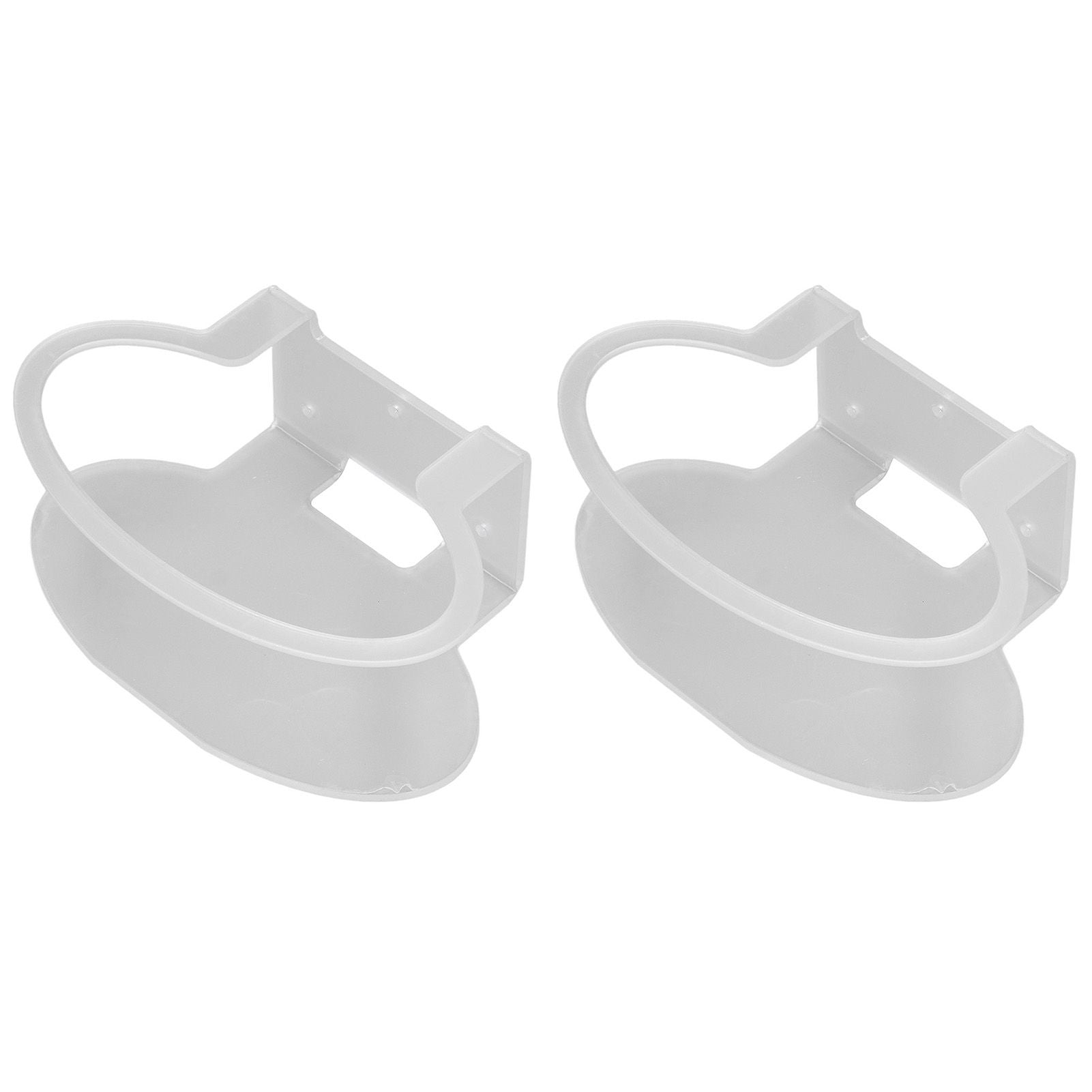 2Pcs Clear Router Bracket Save Space Protect Router Easy Installation Wear Resistant Wall Mount Router Bracket for Home