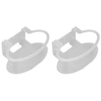 2Pcs Clear Router Bracket Save Space Protect Router Easy Installation Wear Resistant Wall Mount Router Bracket for Home