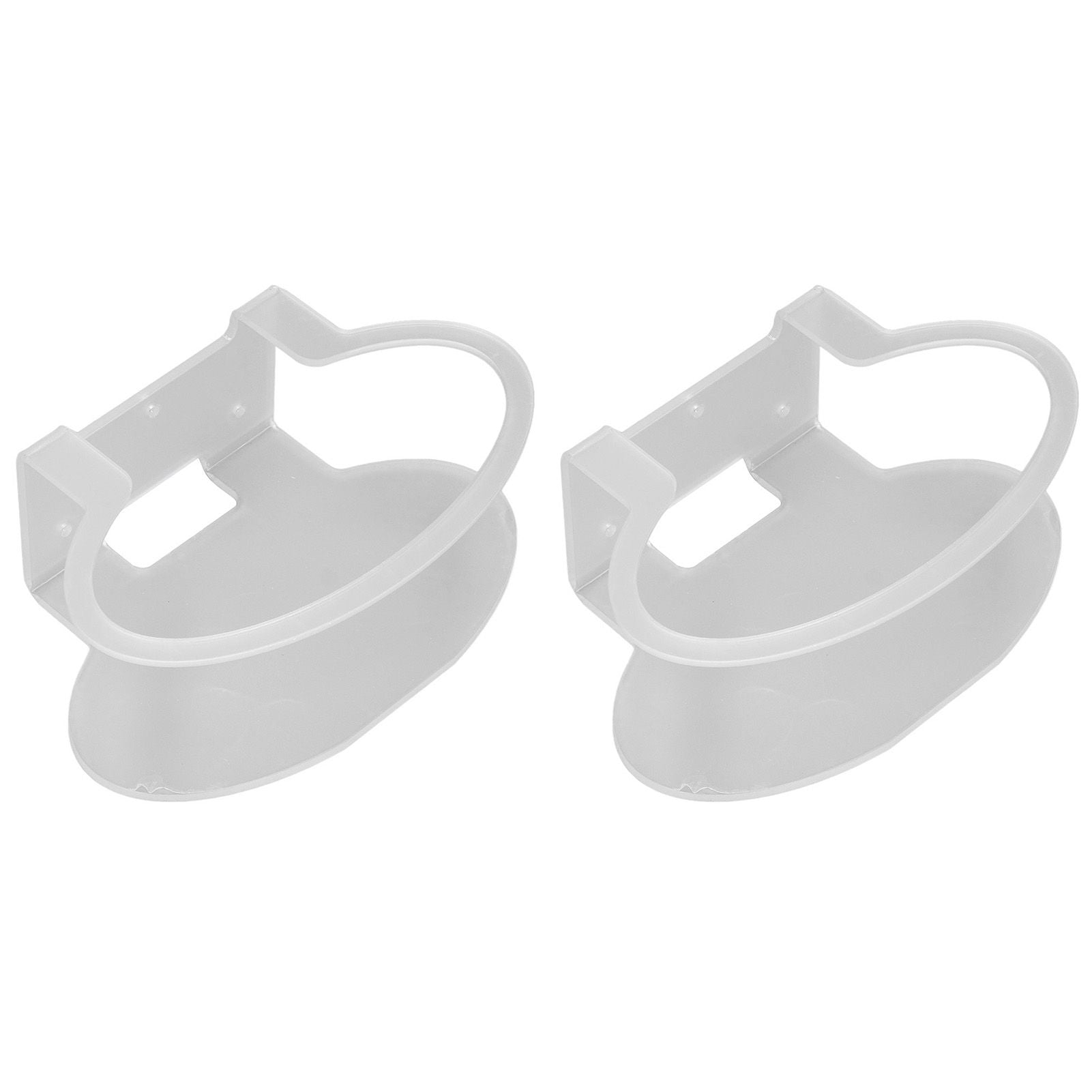 2Pcs Clear Router Bracket Save Space Protect Router Easy Installation Wear Resistant Wall Mount Router Bracket for Home