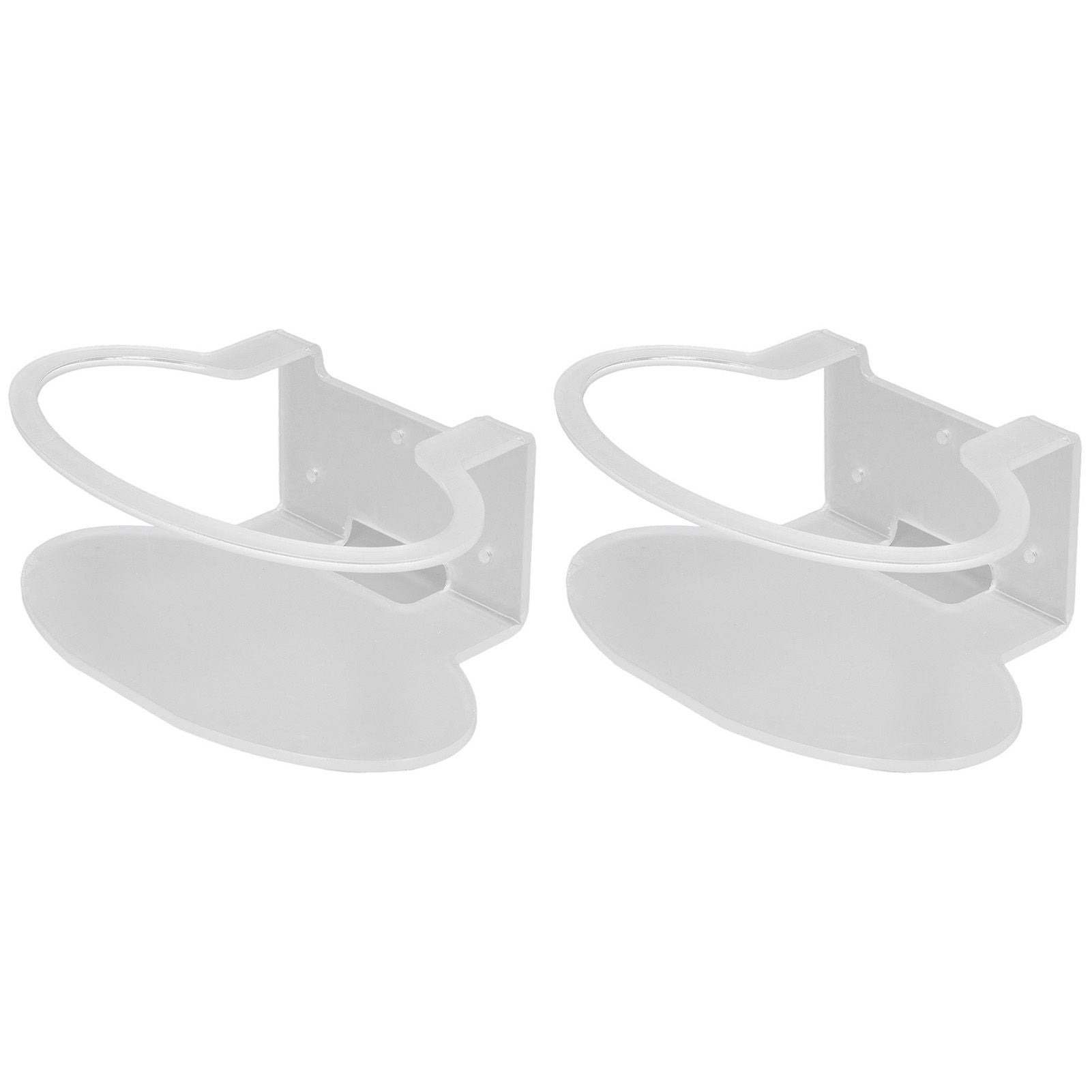 2Pcs Clear Router Bracket Save Space Protect Router Easy Installation Wear Resistant Wall Mount Router Bracket for Home
