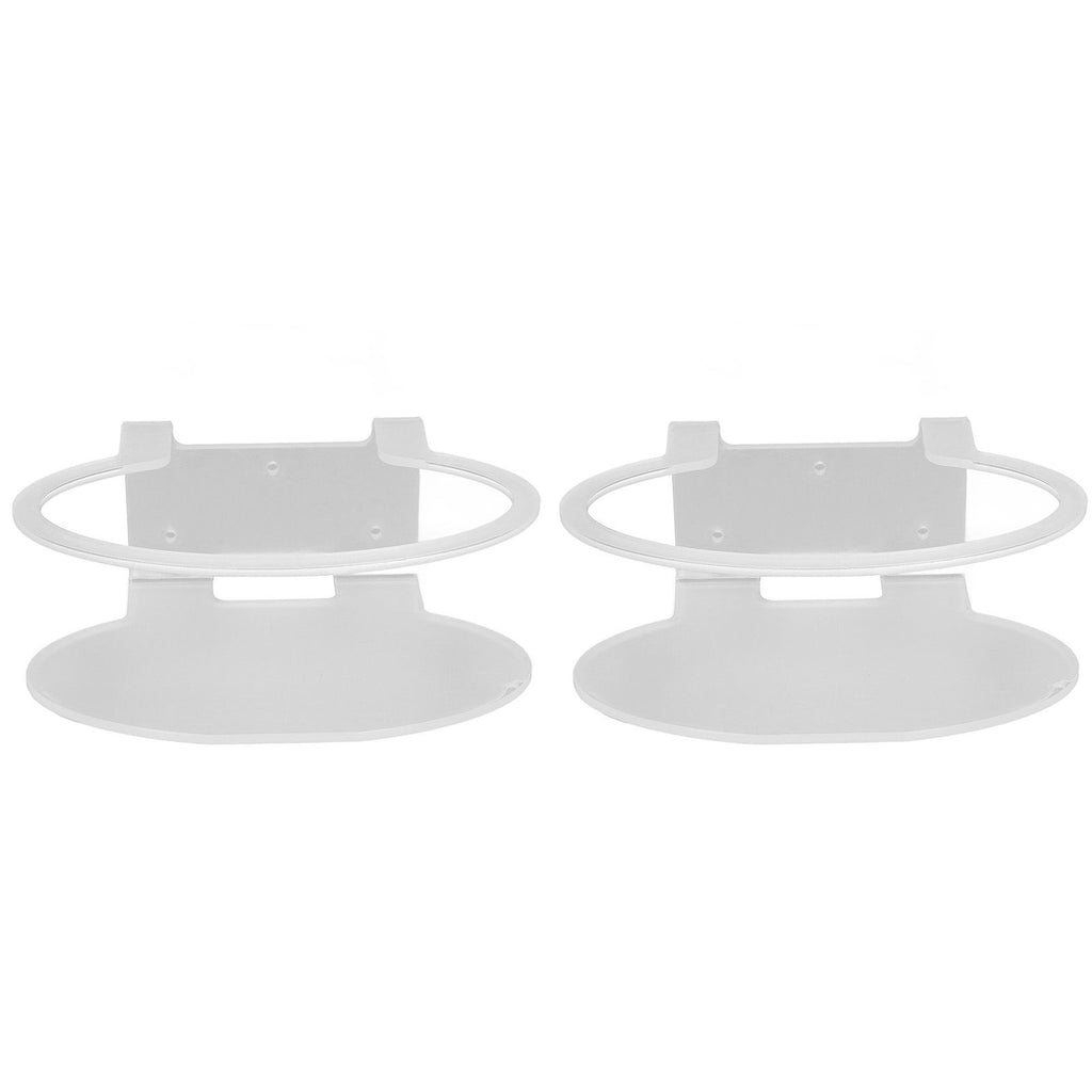 2Pcs Clear Router Bracket Save Space Protect Router Easy Installation Wear Resistant Wall Mount Router Bracket for Home