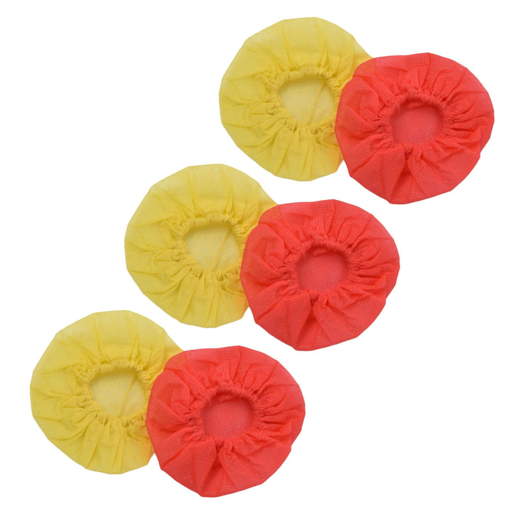 100 Pcs Disposable Microphone Cover Non Woven Microphone Protective Cover for Schools Universities Campgrounds