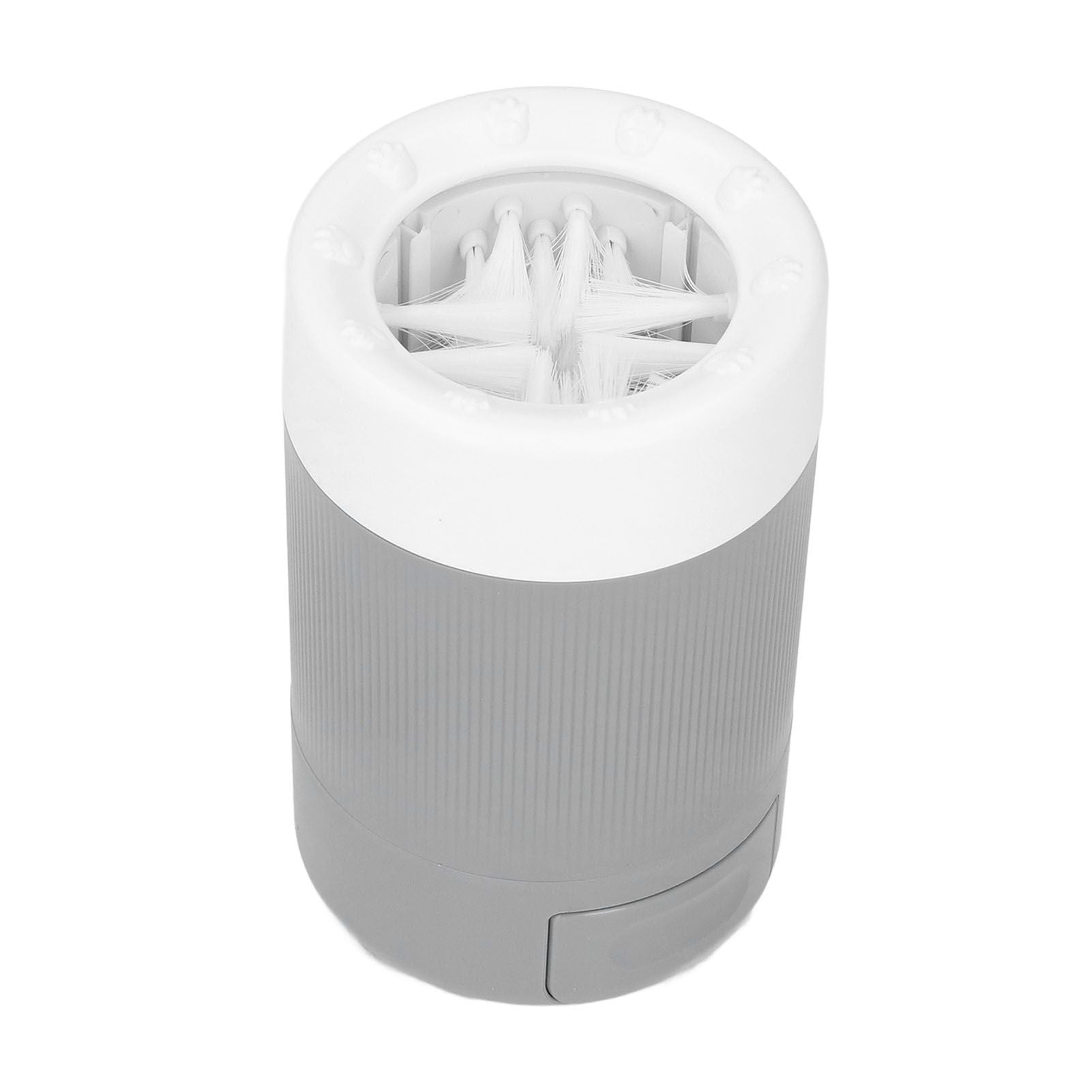 Dog Paw Cleaner Semi Automatic Portable Dog Foot Washing Cup for Pets Cats and DogsGrey