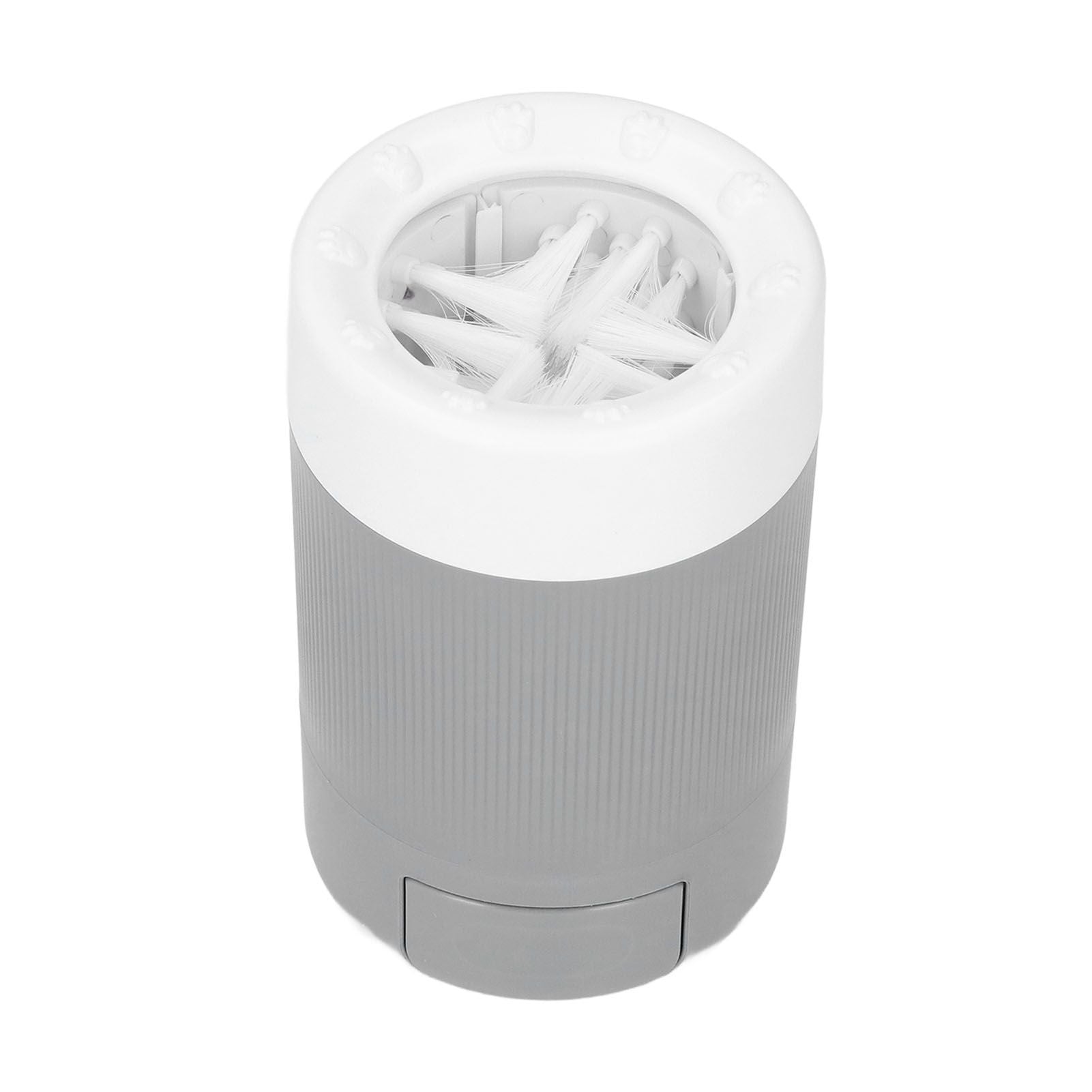 Dog Paw Cleaner Semi Automatic Portable Dog Foot Washing Cup for Pets Cats and DogsGrey