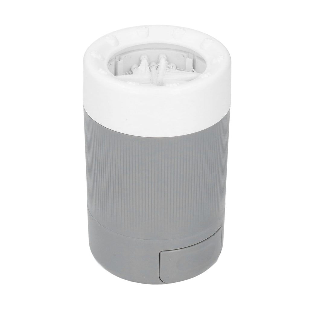 Dog Paw Cleaner Semi Automatic Portable Dog Foot Washing Cup for Pets Cats and DogsGrey