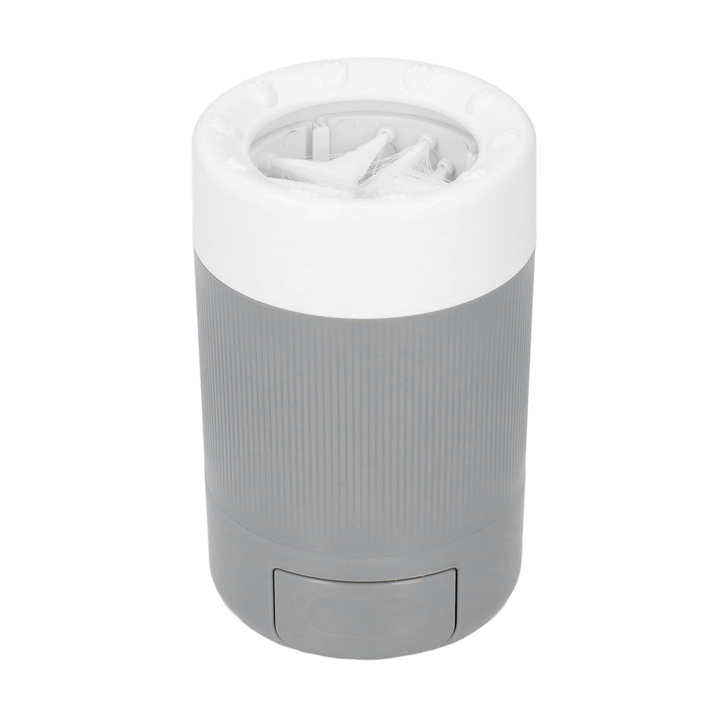 Dog Paw Cleaner Semi Automatic Portable Dog Foot Washing Cup for Pets Cats and DogsGrey