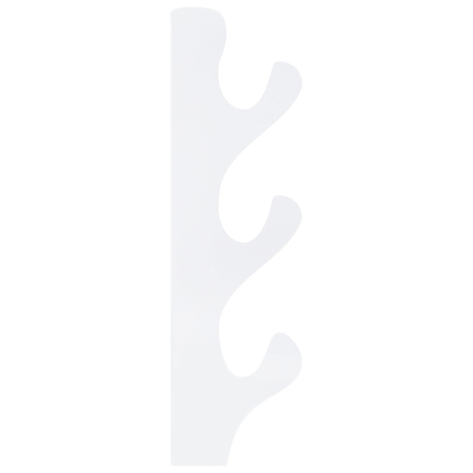 1 Pair Sword Stand Acrylic Three Layer Wall Mounted Sword Display Stand Support for All SwordsTransparent