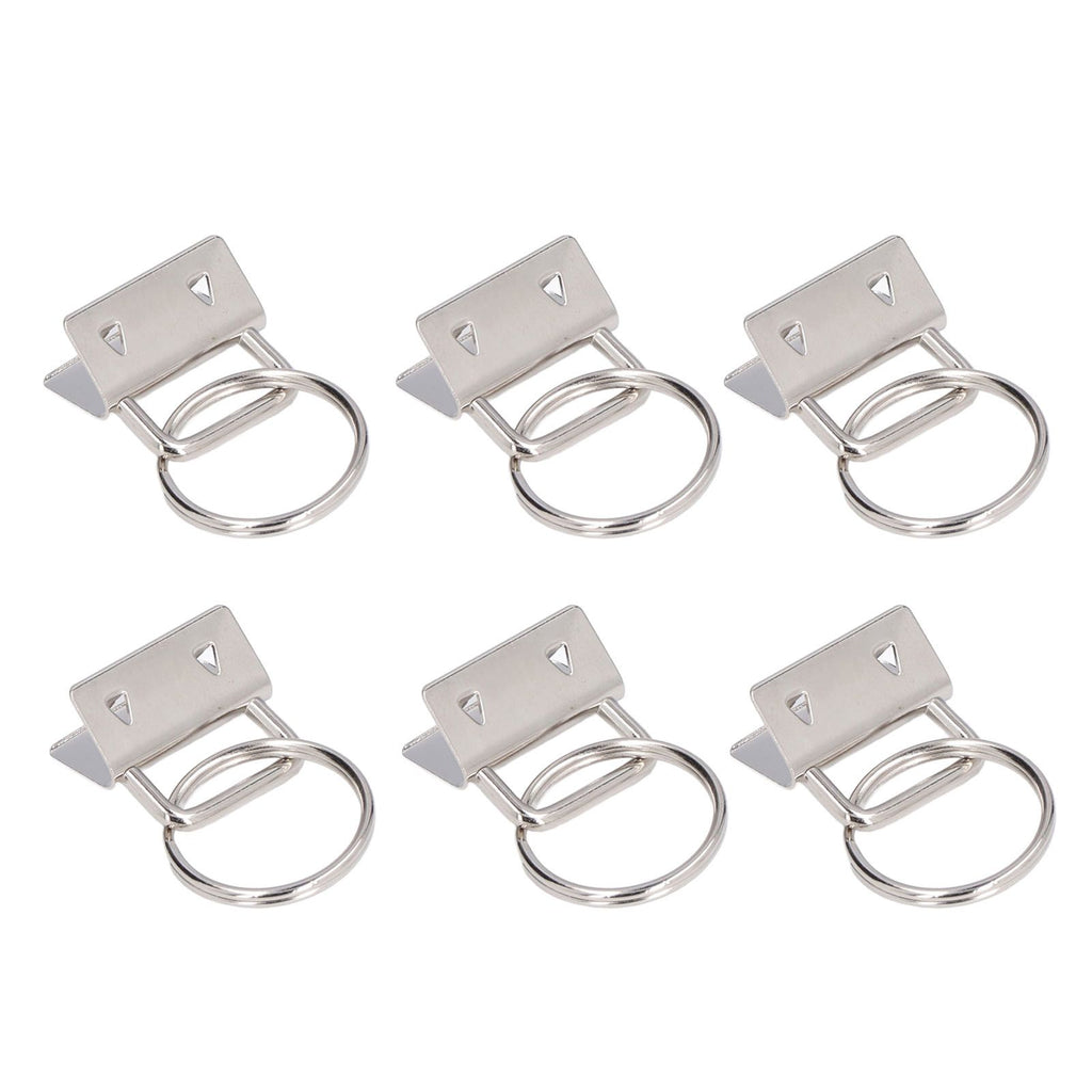 40PCS Key Fob Hardware DIY Craft Project Fine Workmanship High Hardness Iron Material Keychain Hardware
