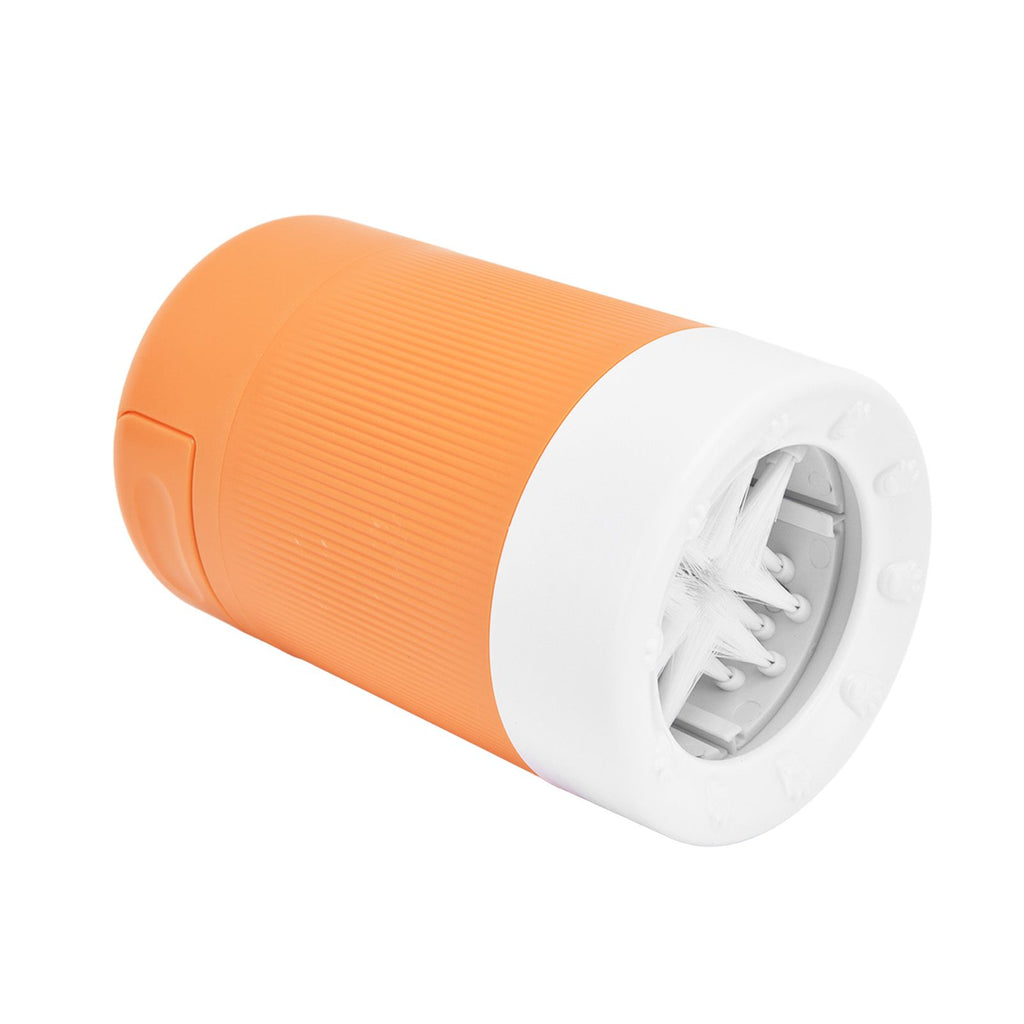 Dog Paw Cleaner Portable Dog Paw Washer Cup Lightweight Pet Paw Cleaning Tool for HomeOrange