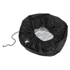 Tire Cover Universal Waterproof Multifunctional Tire Storage Bags for Motorhomes Boat Trailers Campers Jeeps TrucksBlack S