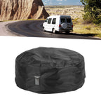 Tire Cover Universal Waterproof Multifunctional Tire Storage Bags for Motorhomes Boat Trailers Campers Jeeps TrucksBlack L