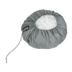 Tire Cover Universal Waterproof Multifunctional Tire Storage Bags for Motorhomes Boat Trailers Campers Jeeps TrucksGrey L