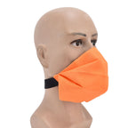 Deformable Face Mask Multifunctional Reusable Mask Washable Protective Mask Ear Strap Free Mouth CoverOrange