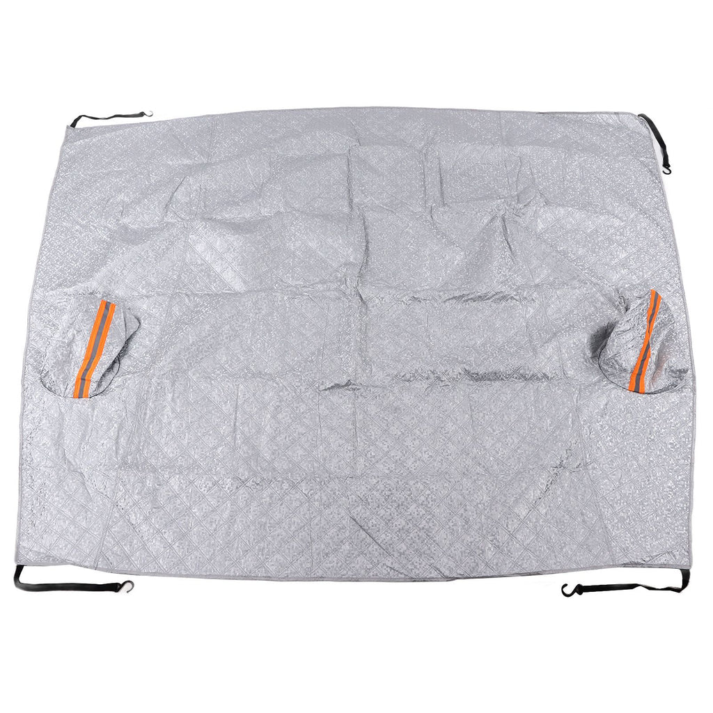 197x217cm Universal Windshield Snow Cover with Reflective Strip Car Rain Proof Windshield Cover Protector