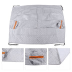 197x217cm Universal Windshield Snow Cover with Reflective Strip Car Rain Proof Windshield Cover Protector