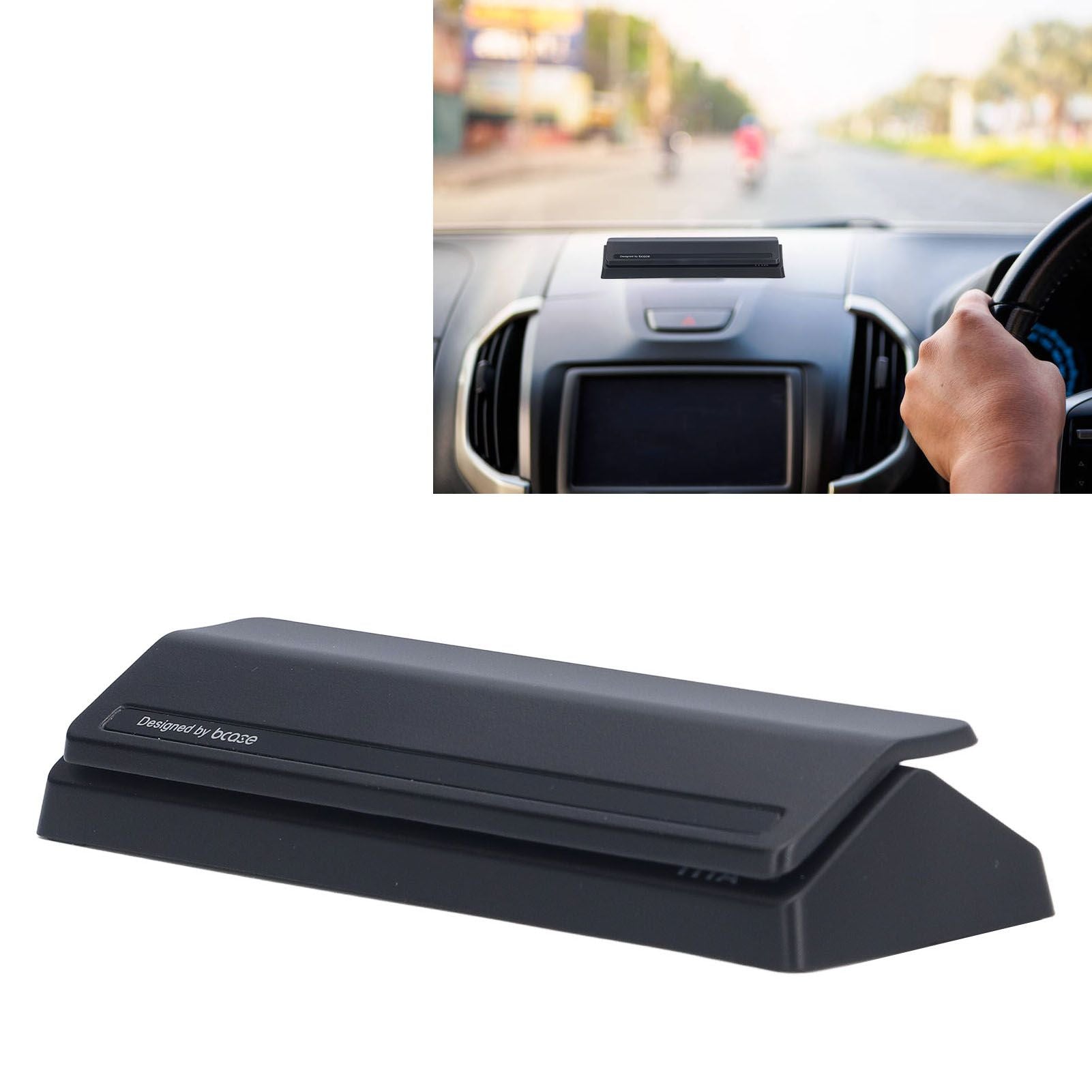 Car Temporary Parking Sign Stable Structure Environmentally Friendly Small Compact Exquisite Number PlateBlack