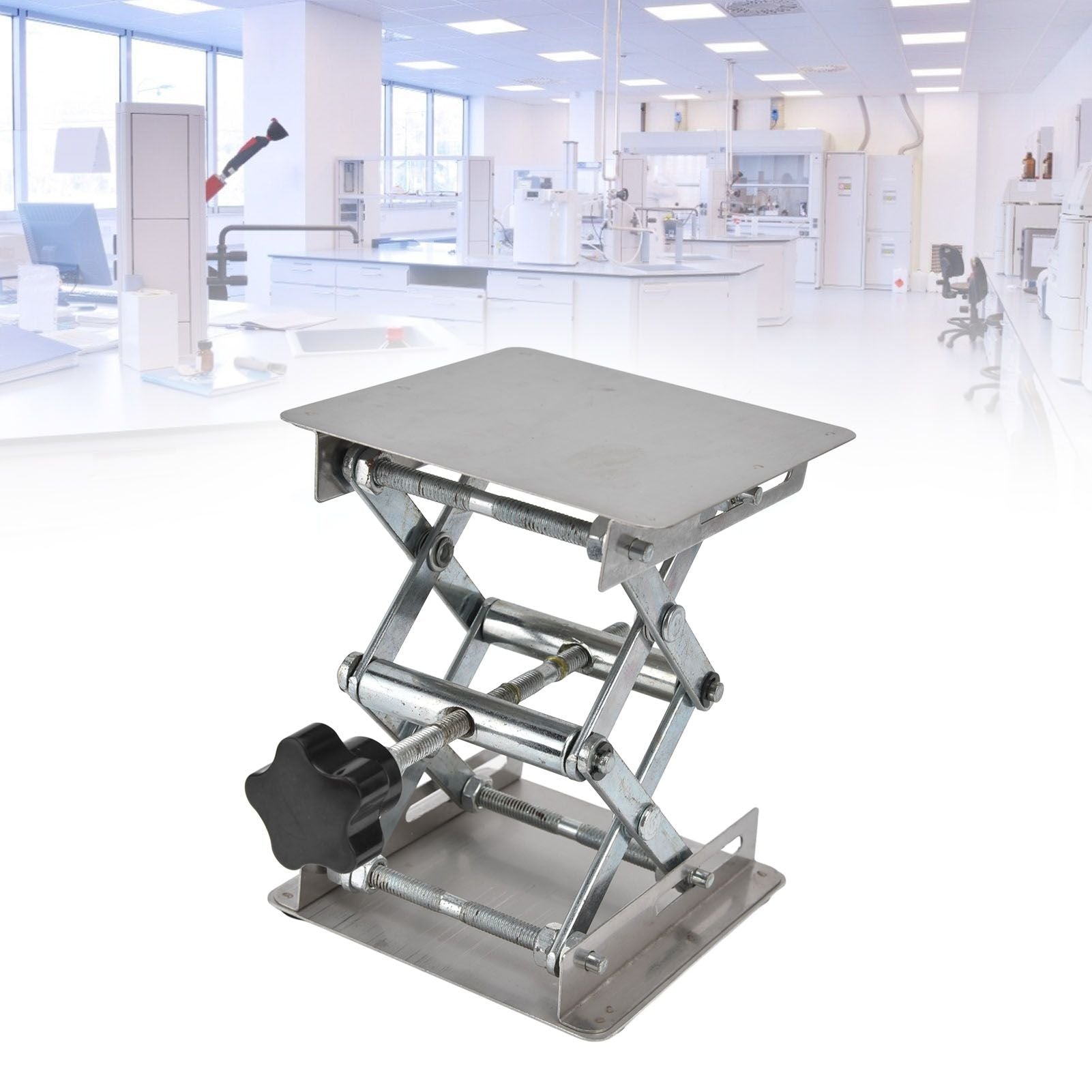 Adjustable Lifting Platform Laboratory Lift Stand Stainless Steel Lifting Table Welding Positioner Tool