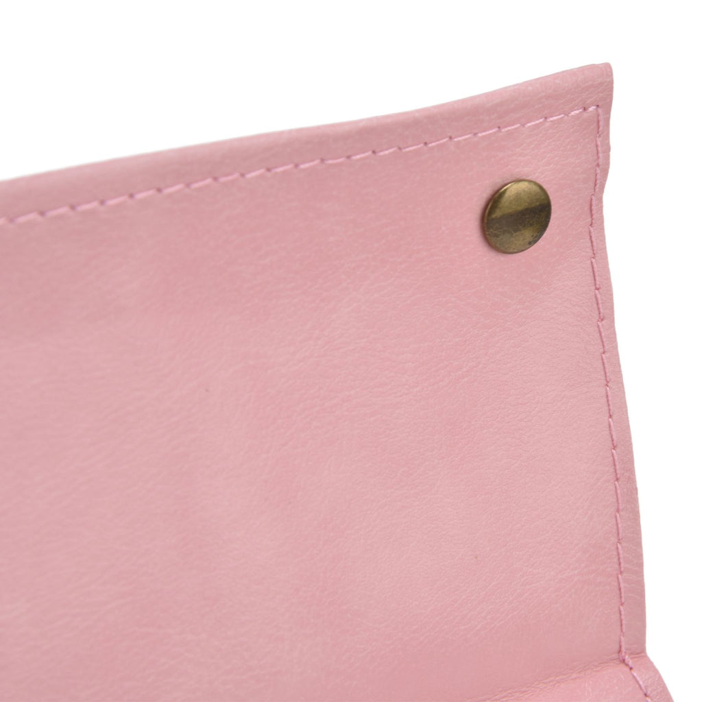 2 Packs Tissue Box Cover Nordic Handbag Styling Medroom Artificial Leather Tissue Box Cover Holder for Living RoomPink