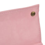 2 Packs Tissue Box Cover Nordic Handbag Styling Medroom Artificial Leather Tissue Box Cover Holder for Living RoomPink
