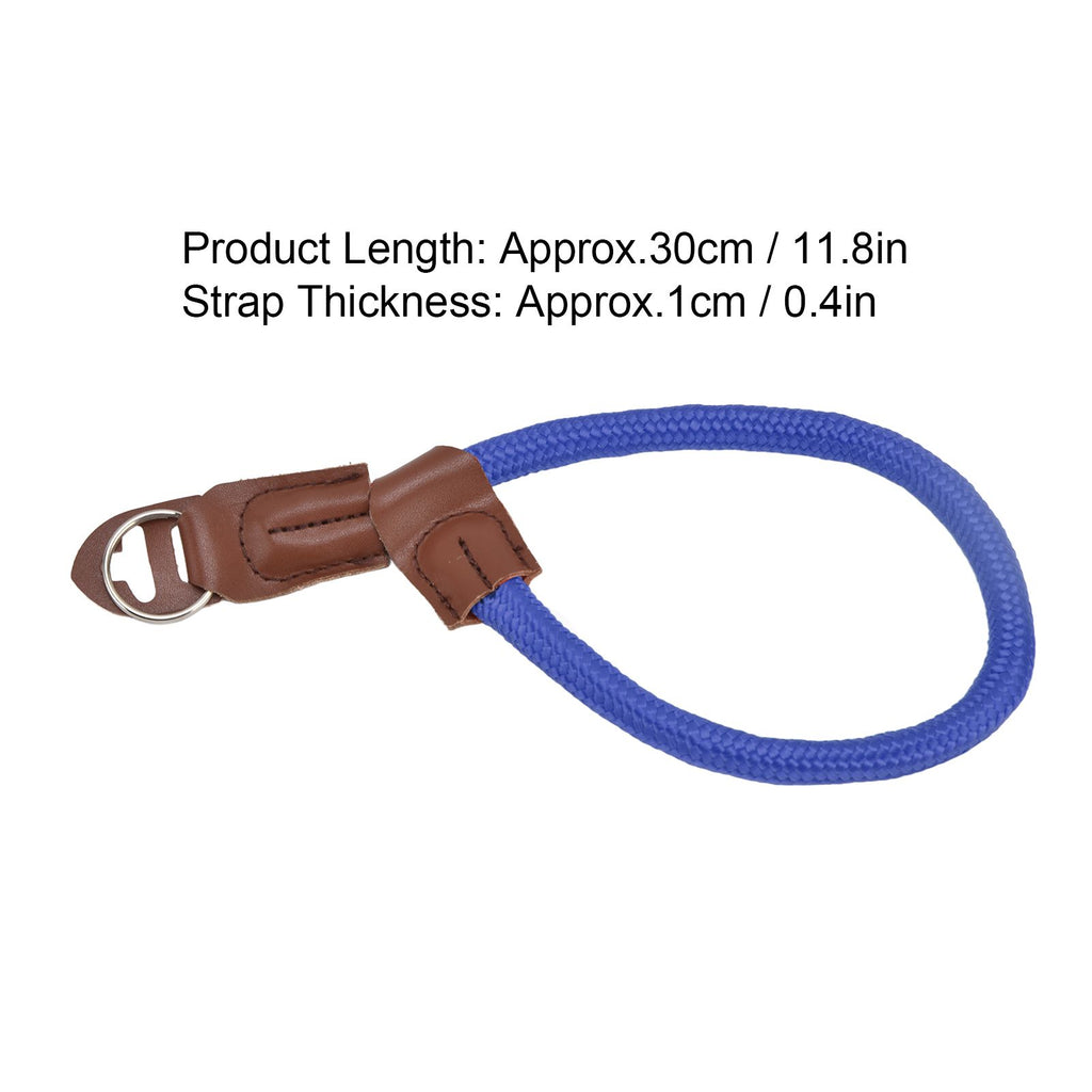 Adjustable Camera Hand Wrist Strap for Nikon Digital SLR Camera Quick Release Hand RopeBlue