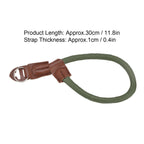 Adjustable Camera Hand Wrist Strap for Nikon Digital SLR Camera Quick Release Hand RopeMilitary Green