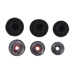 Ear Bud Tip Headset Silicone Earbud Replacement Black Earphone Accessory for Plantronics V5200