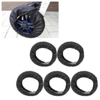 5pcs Baby Stroller Wheels Cover Oxford Fabric Baby Carriage Wheel Protector Cover for Outdoor