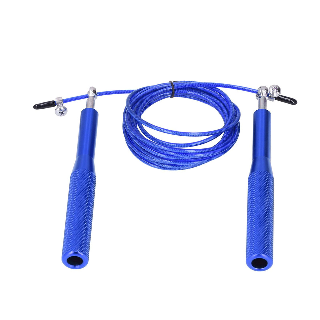Skipping Rope Strong Durable Adjustable Flexible Reliable Professional Convenient Exercise Supplies for Indoor OutdoorAluminum Alloy Sky Blue