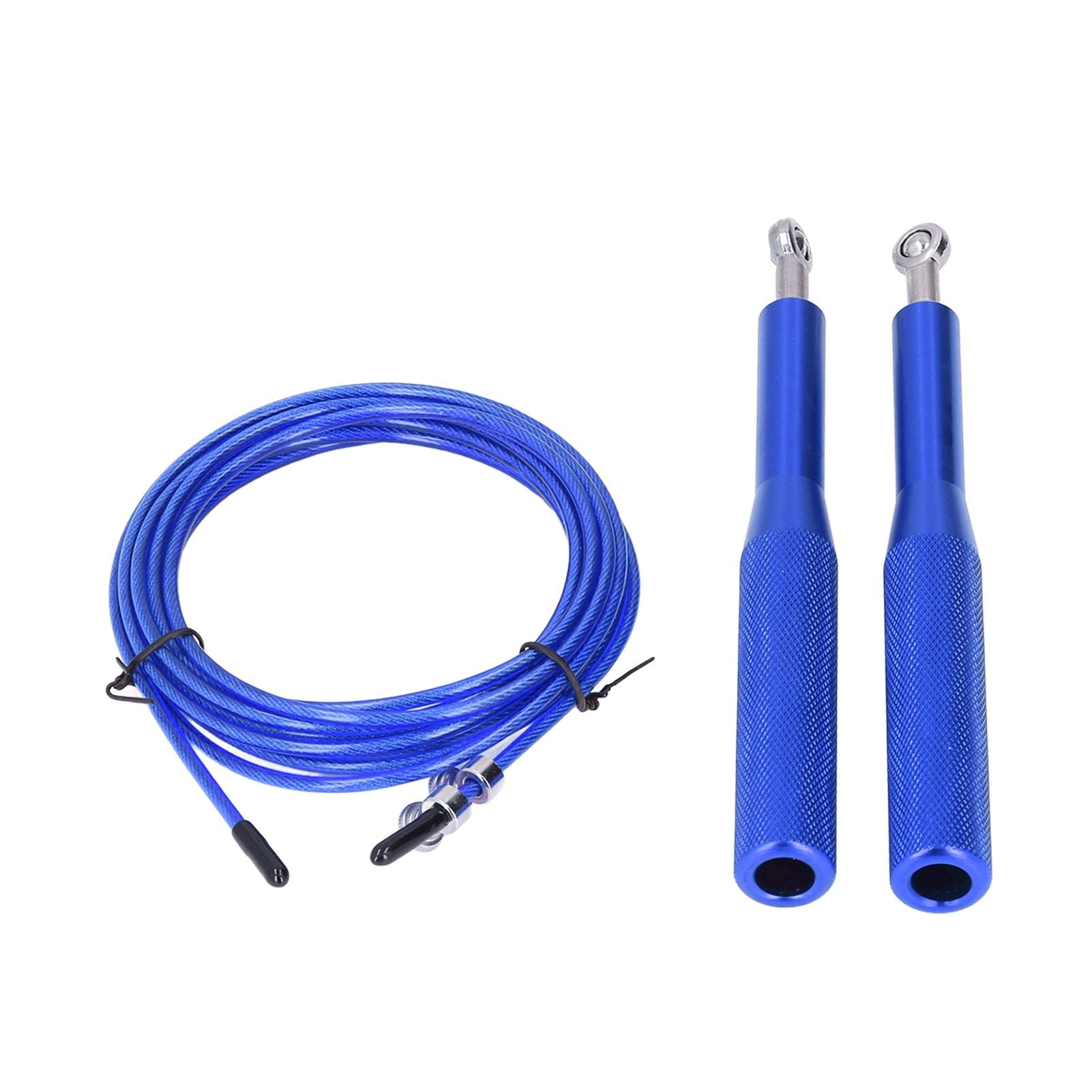 Skipping Rope Strong Durable Adjustable Flexible Reliable Professional Convenient Exercise Supplies for Indoor OutdoorAluminum Alloy Sky Blue