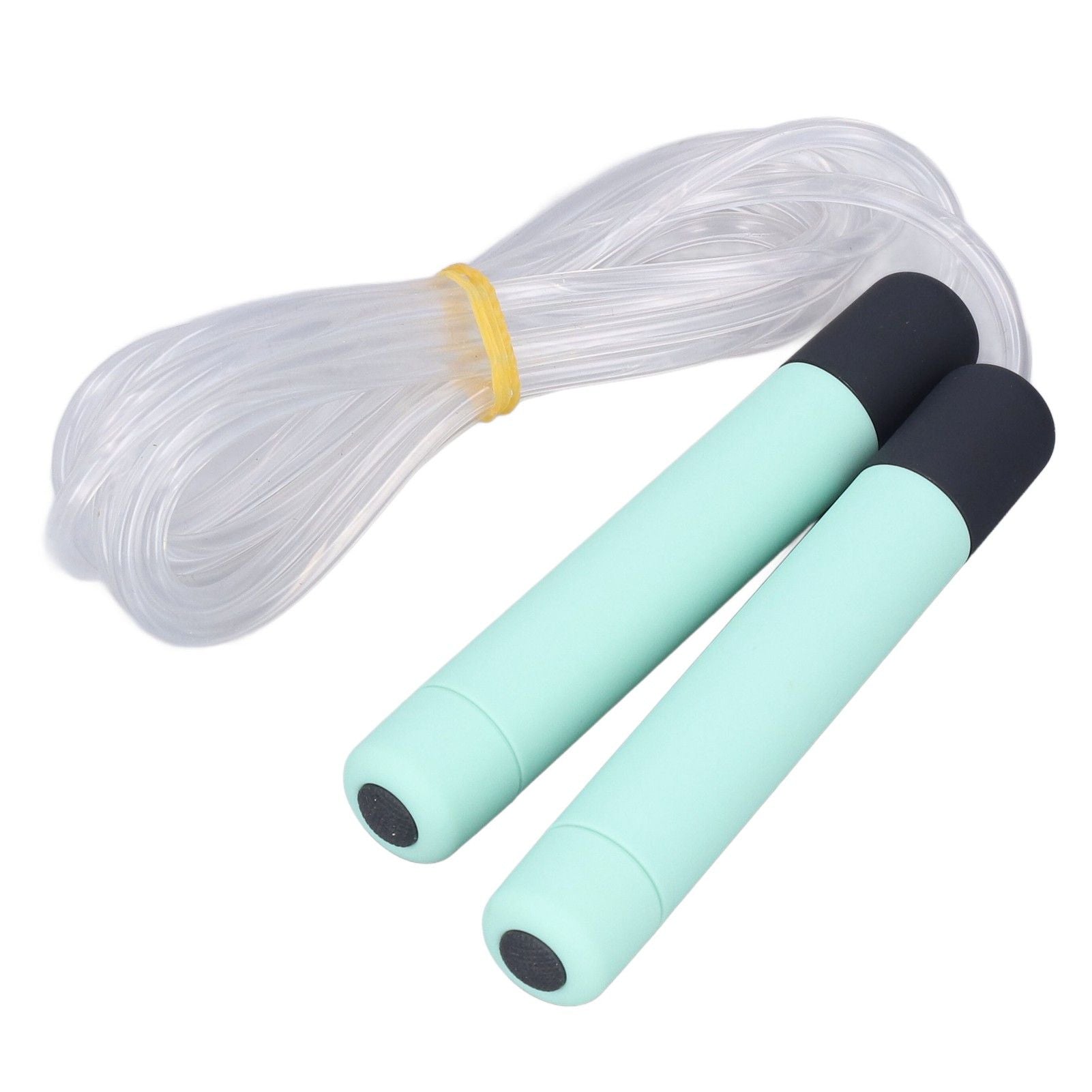 Glowing Skipping Rope LED Light Up Jumping Rope for Exercise Training Weight Loss FitnessGreen