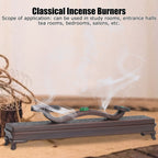 Incense Holder Elegant Appearance Hollow Design Exquisite Workmanship Smoother Texture Incense Burners for Tea Rooms