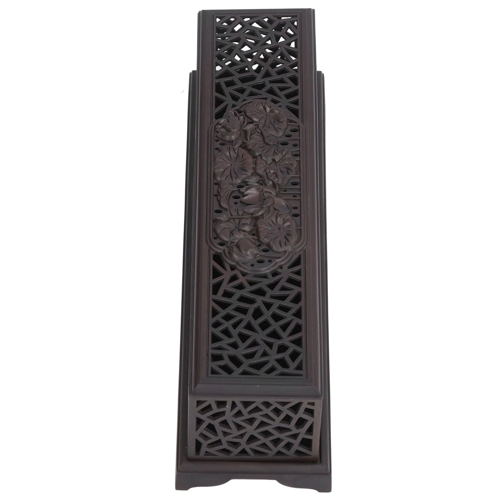 Incense Holder Burners Chinese Classical Lotuses Patten Exquisite Workmanship Use Safety Many Uses Home Decoration
