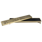 Antique Incense Burner Box Bedroom Aroma Burner Zinc Alloy Incense Stick Holder for Household