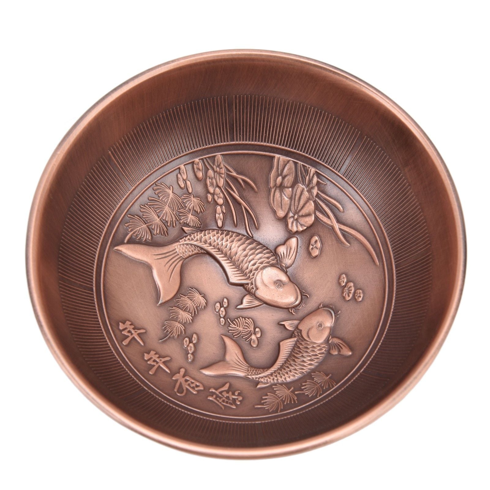 Retro Home Incense Burner Copper Alloy Smoked Incense Burner Holder for Study Room Entrance HallRed Copper 277