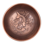 Retro Home Incense Burner Copper Alloy Smoked Incense Burner Holder for Study Room Entrance HallRed Copper 277
