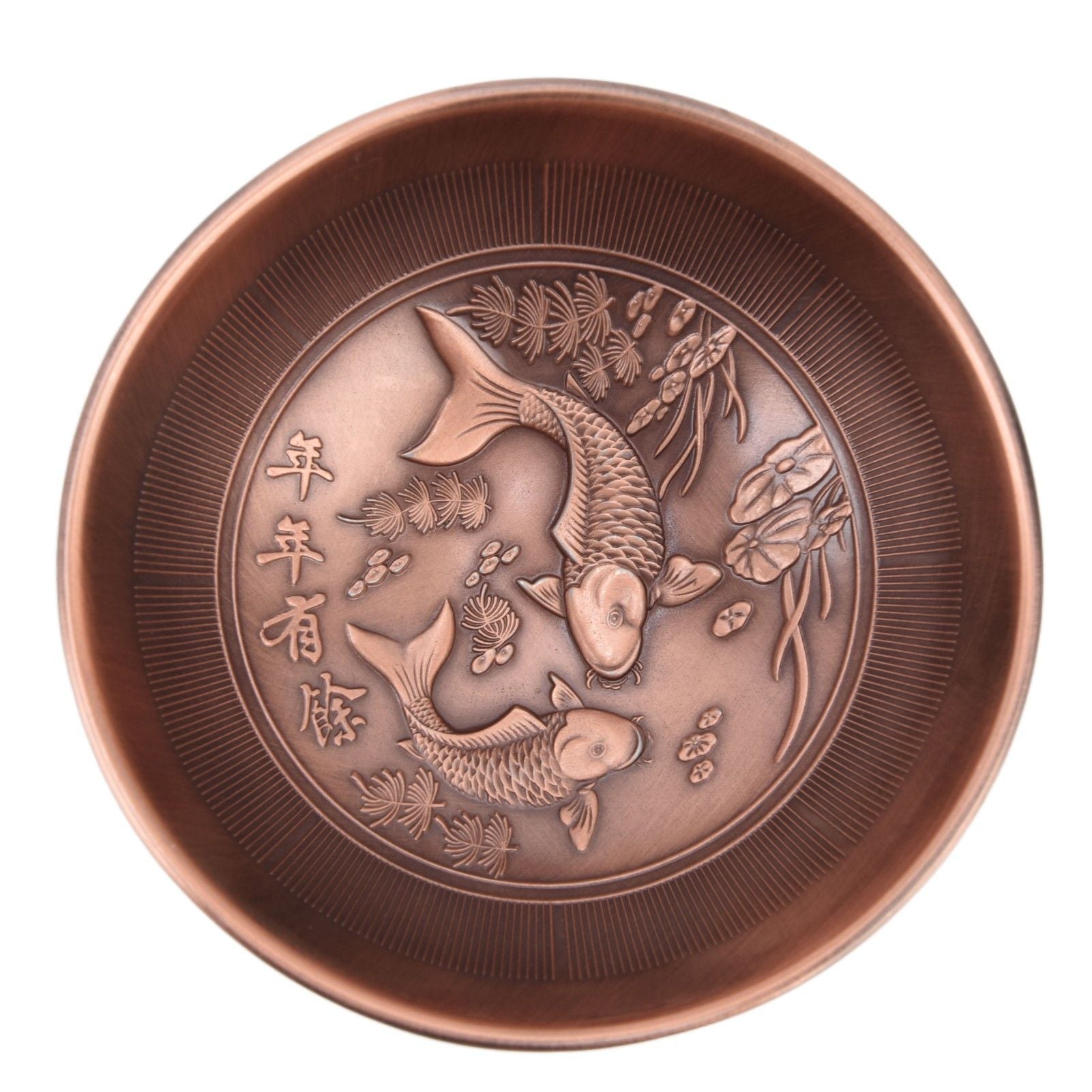 Retro Home Incense Burner Copper Alloy Smoked Incense Burner Holder for Study Room Entrance HallRed Copper 277