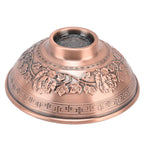 Retro Home Incense Burner Copper Alloy Smoked Incense Burner Holder for Study Room Entrance HallRed Copper 277