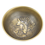 Retro Home Incense Burner Copper Alloy Smoked Incense Burner Holder for Study Room Entrance HallBronze 278