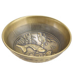 Retro Home Incense Burner Copper Alloy Smoked Incense Burner Holder for Study Room Entrance HallBronze 278
