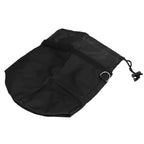 Foldable Grocery Basket Large Capacity Hook Design Closure Rope Simple Operation Storage Basket
