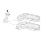 Shoe Deodorizer Dryer Portable USB Electric Shoes Dryer for Gloves Socks Jewelry Box White
