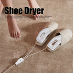 Shoe Deodorizer Dryer Portable USB Electric Shoes Dryer for Gloves Socks Jewelry Box White