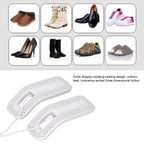 Shoe Deodorizer Dryer Portable USB Electric Shoes Dryer for Gloves Socks Jewelry Box White