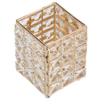 Makeup Brush Holder European Style Make Up Storage Cup for Bathroom Home Bedroom OfficeGold