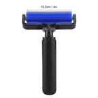 Dust Removal Roller Anti Static Cleaner Tool Silicone Roller Screen Film Roller for Household10.2cm / 4in