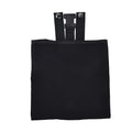Foraging Bag Canvas Foldable Portable Thick Unique Simple Appearance Belt Fruit Picking Pouch for Outdoor CampingBlack