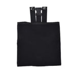 Foraging Bag Canvas Foldable Portable Thick Unique Simple Appearance Belt Fruit Picking Pouch for Outdoor CampingBlack