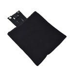 Foraging Bag Canvas Foldable Portable Thick Unique Simple Appearance Belt Fruit Picking Pouch for Outdoor CampingBlack